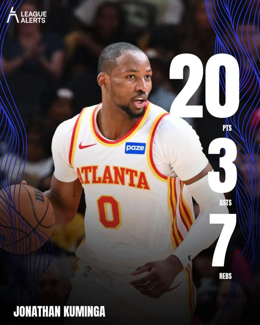 开云体育下载-场均21.3分！老鹰库明加爆发，勇士做错了交易？